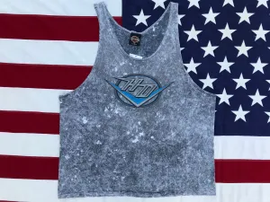 Harley Davidson Vintage 80/90’s Tie Dye Mens Tank -  Made in  USA