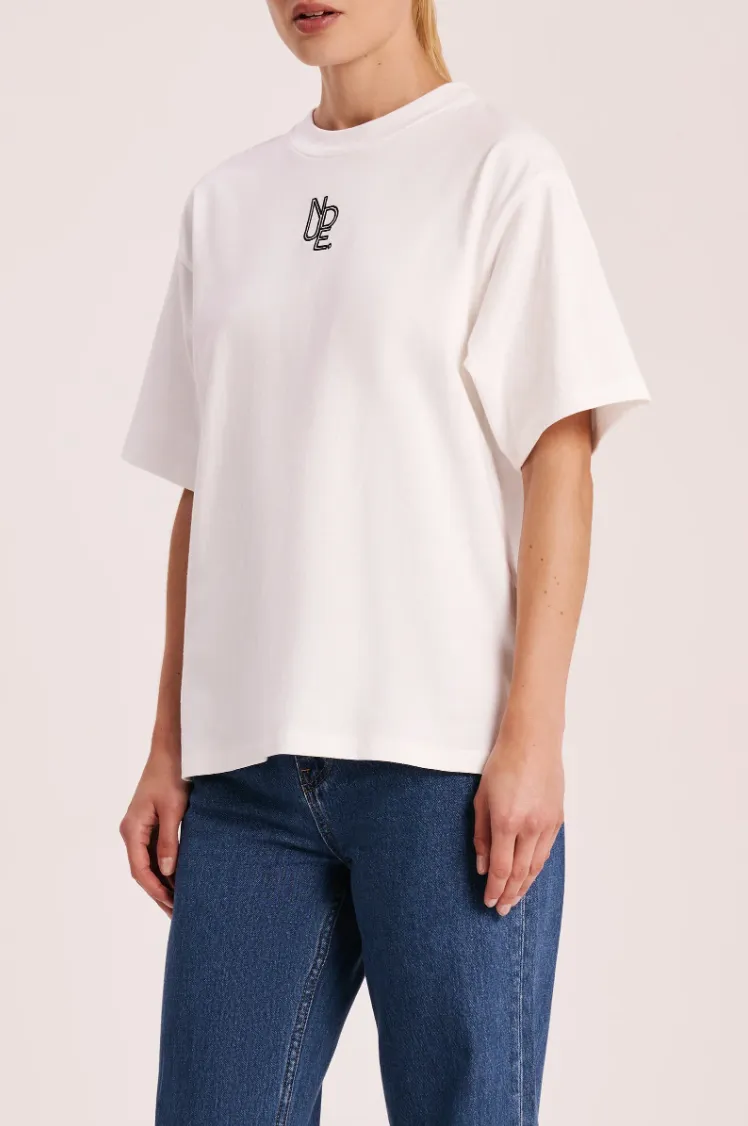 Haven Emblem Tee White