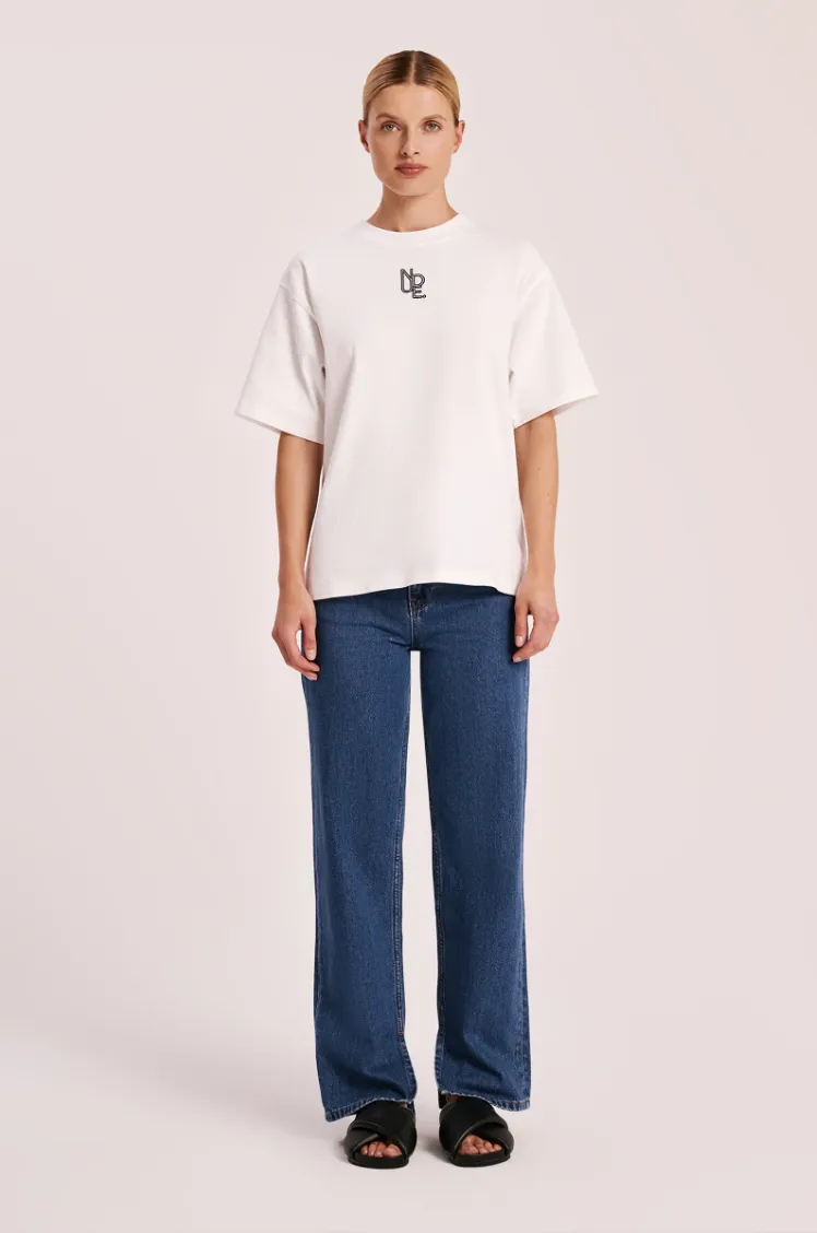 Haven Emblem Tee White