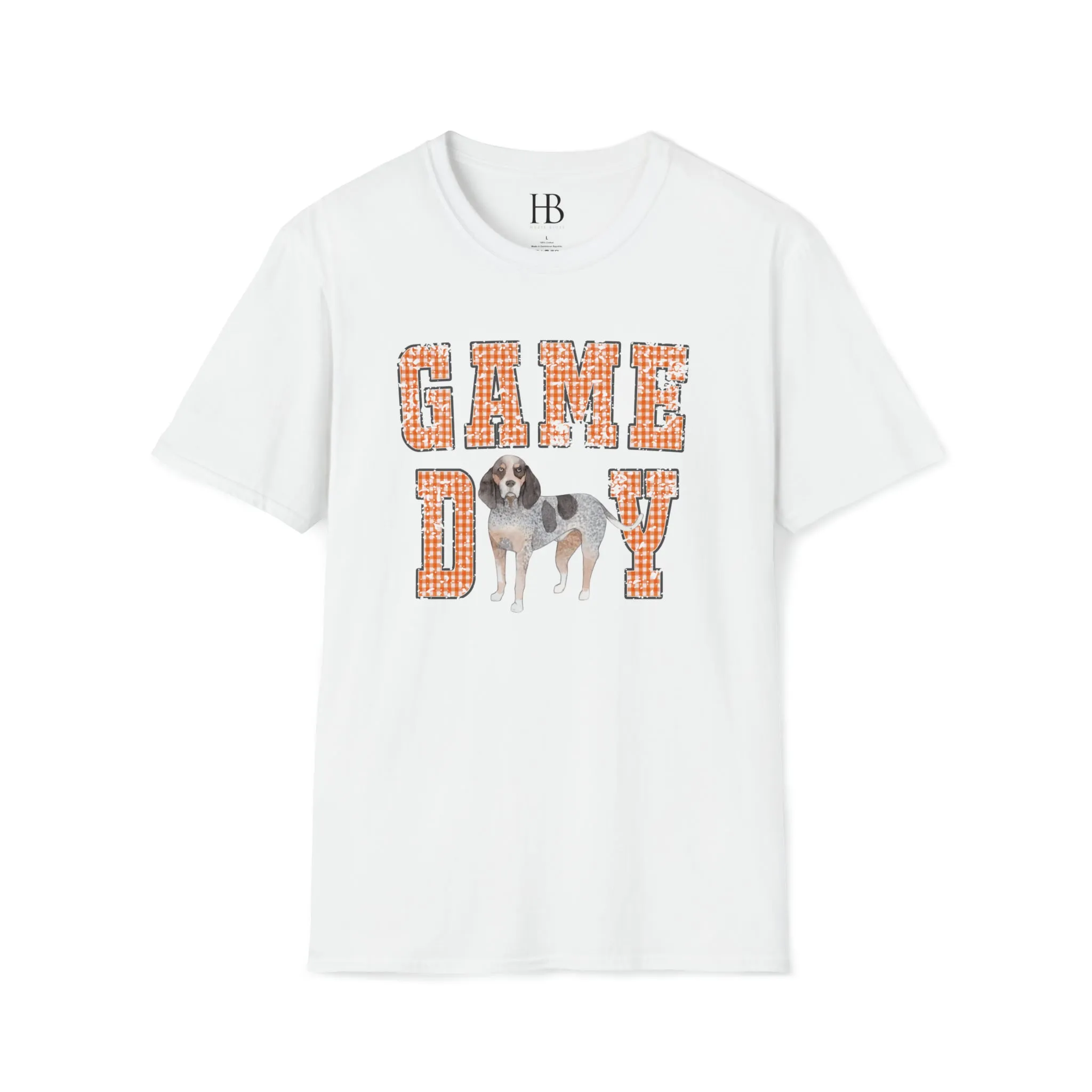 Hazel Blues® |  TN Vols Game Day Gingham Graphic Tee