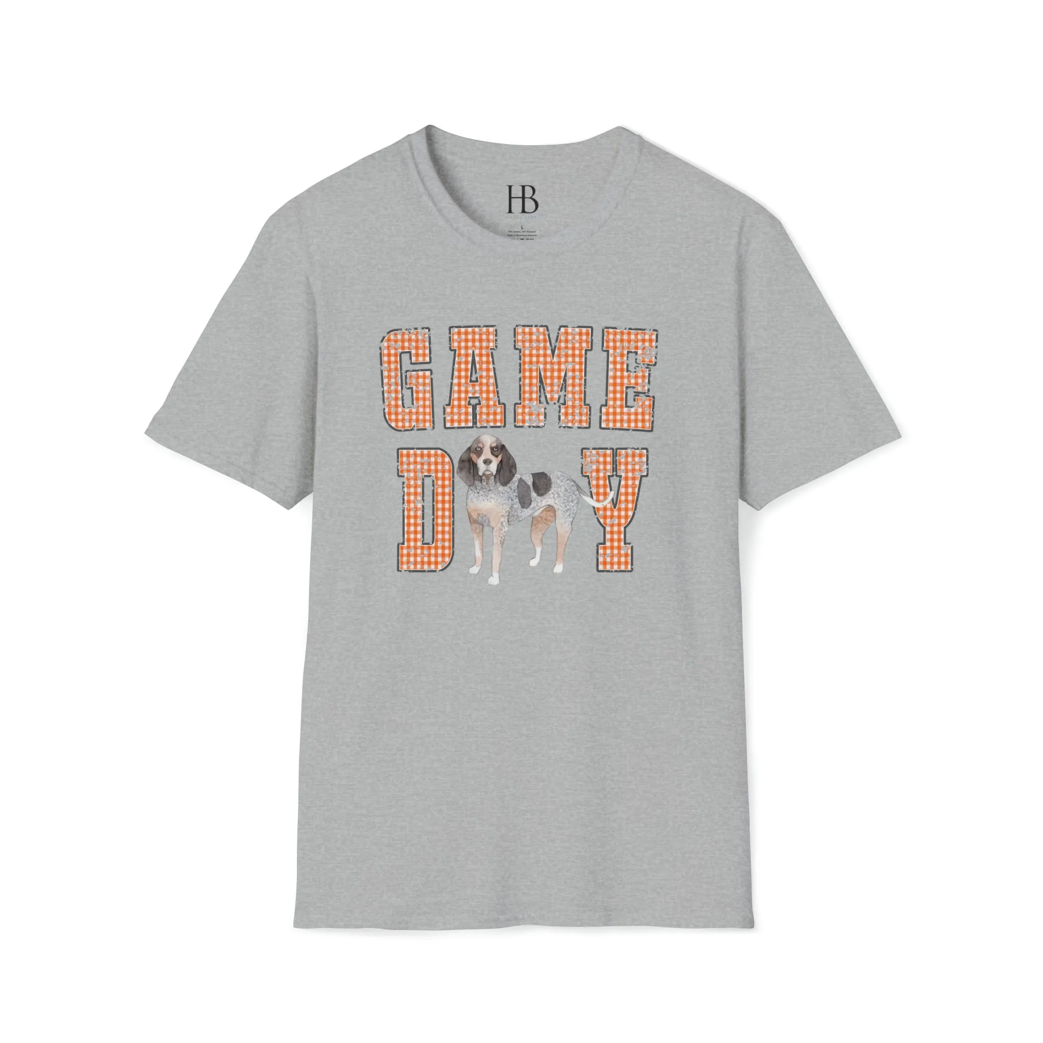 Hazel Blues® |  TN Vols Game Day Gingham Graphic Tee