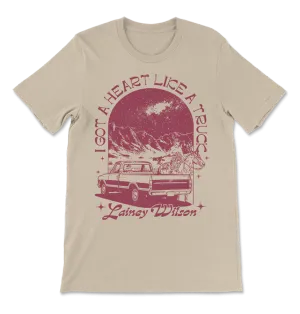 Heart Like a Truck Natural Tee
