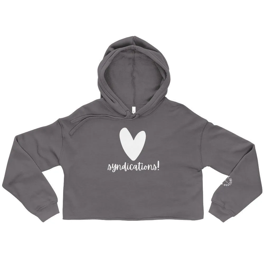 Heart Syndications - Crop Hoodie