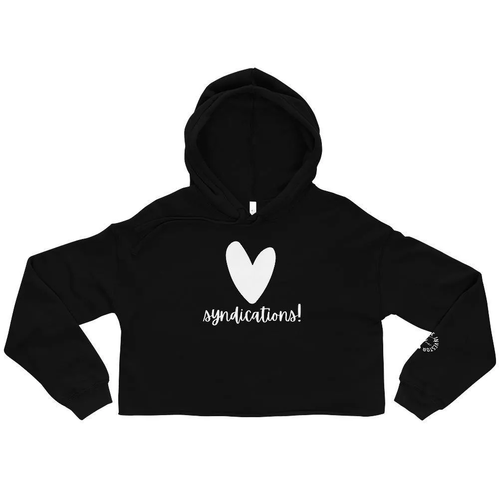 Heart Syndications - Crop Hoodie
