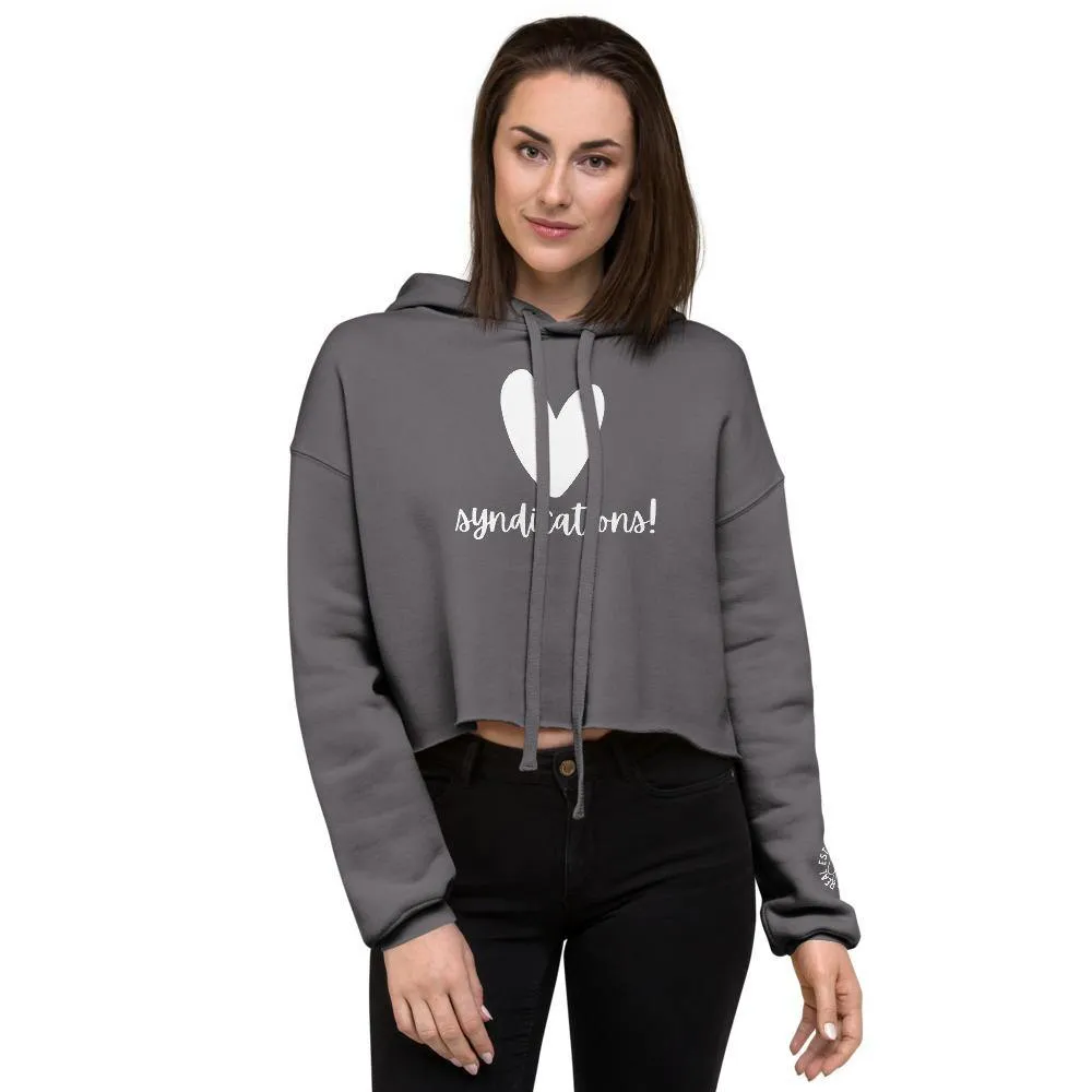 Heart Syndications - Crop Hoodie
