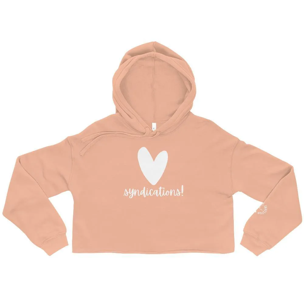 Heart Syndications - Crop Hoodie