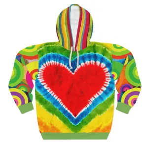 Hearts-a-Fire Unisex Pullover Hoodie