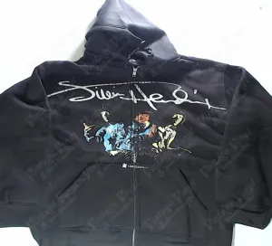 Hendrix, Jimi - Three Jimi's Zip-Up Hoodie