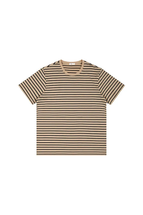 Henri Short Sleeve Striped Classic T-Shirt