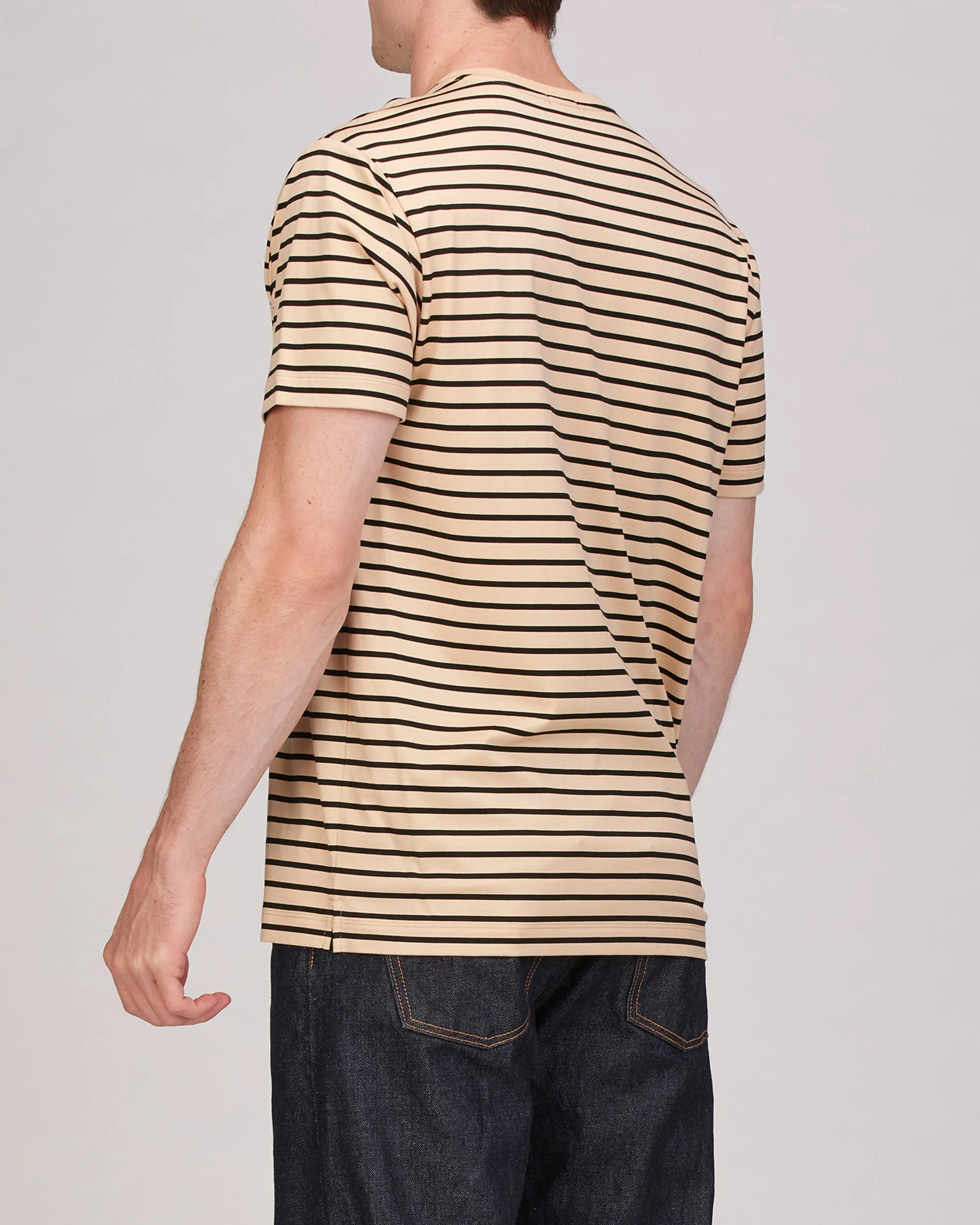 Henri Short Sleeve Striped Classic T-Shirt