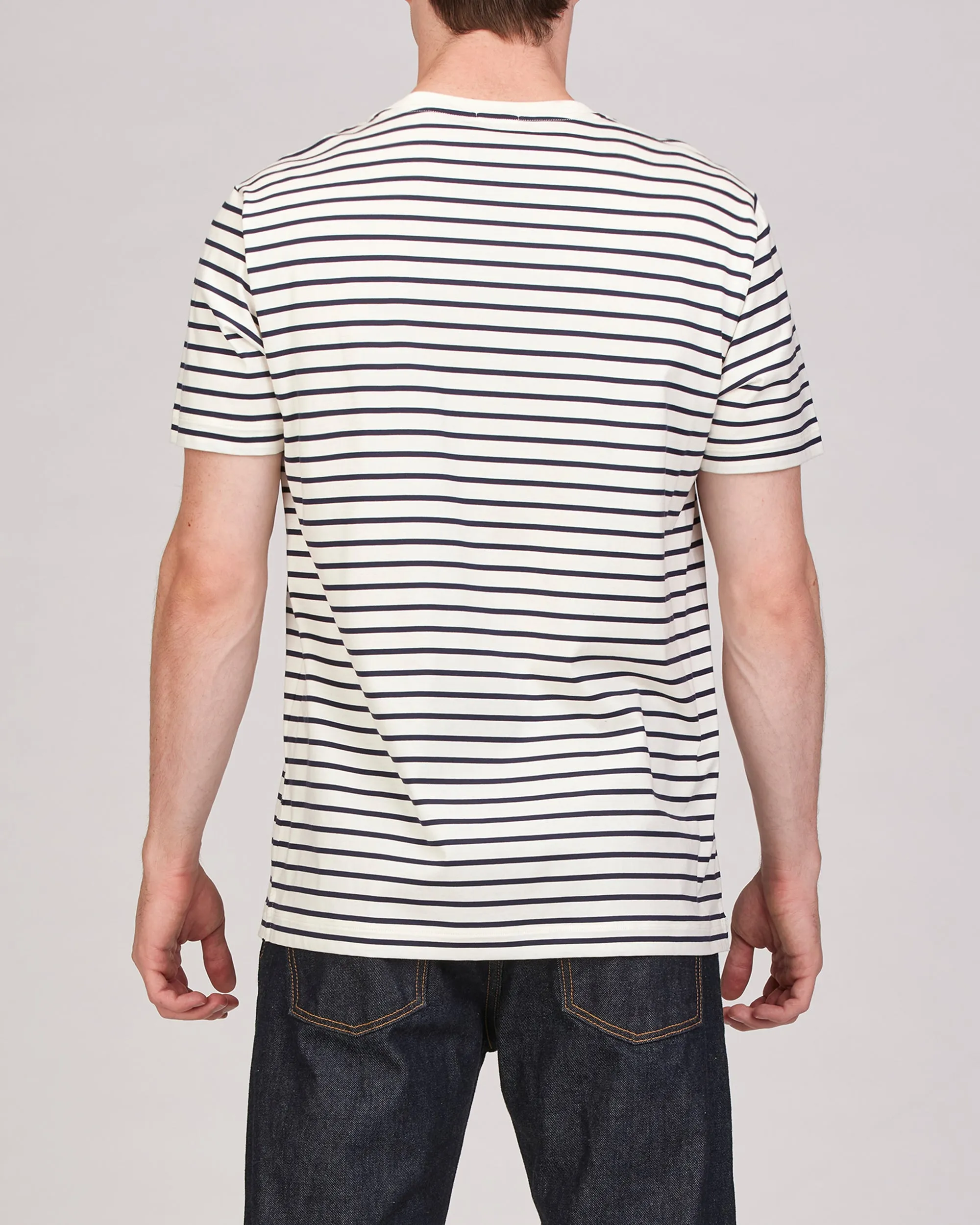 Henri Short Sleeve Striped Classic T-Shirt