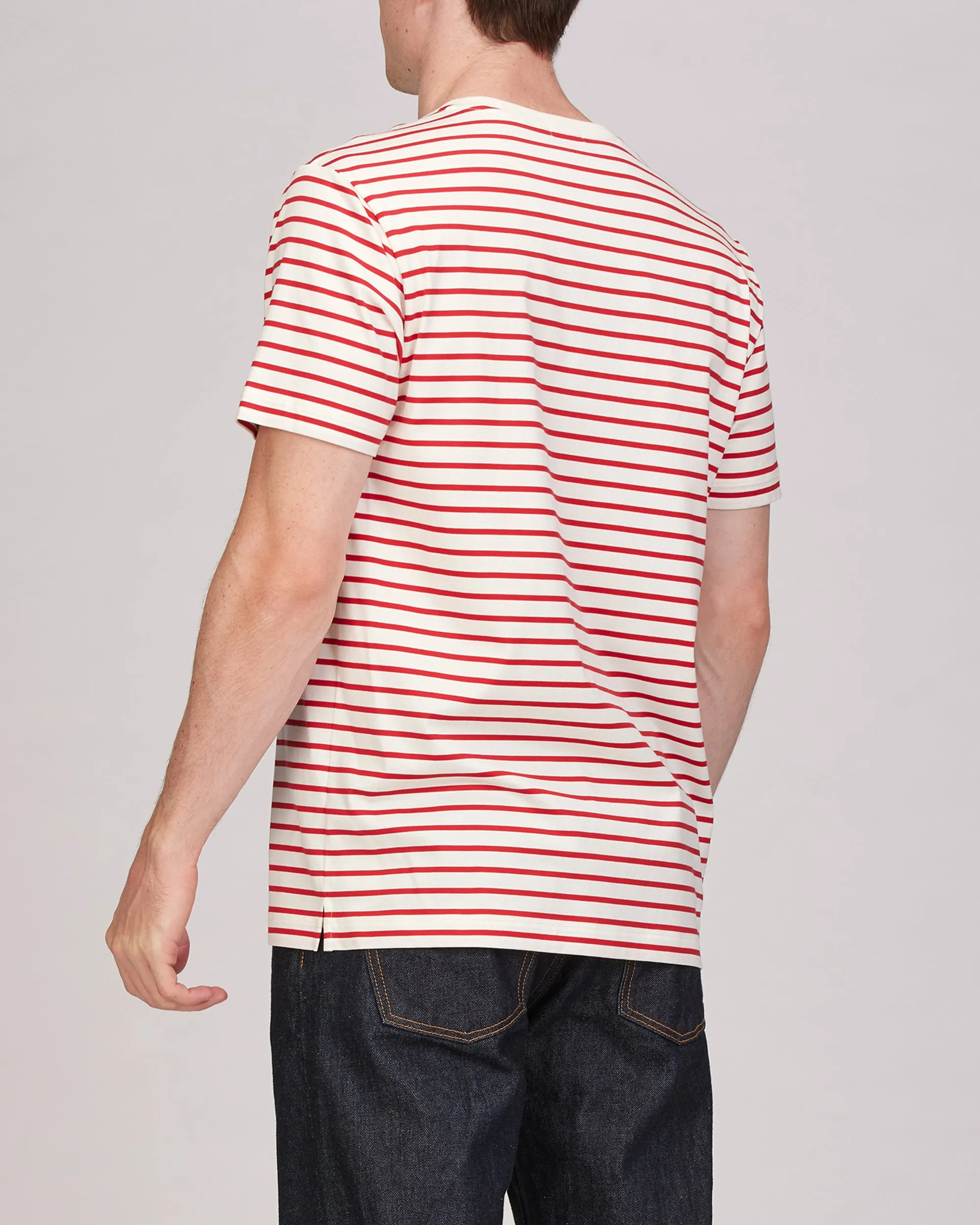 Henri Short Sleeve Striped Classic T-Shirt
