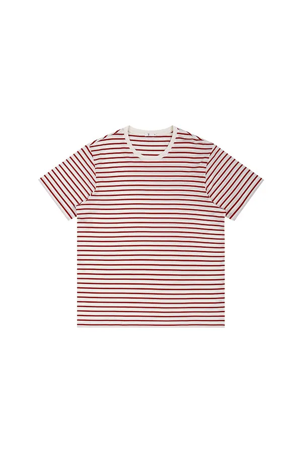 Henri Short Sleeve Striped Classic T-Shirt