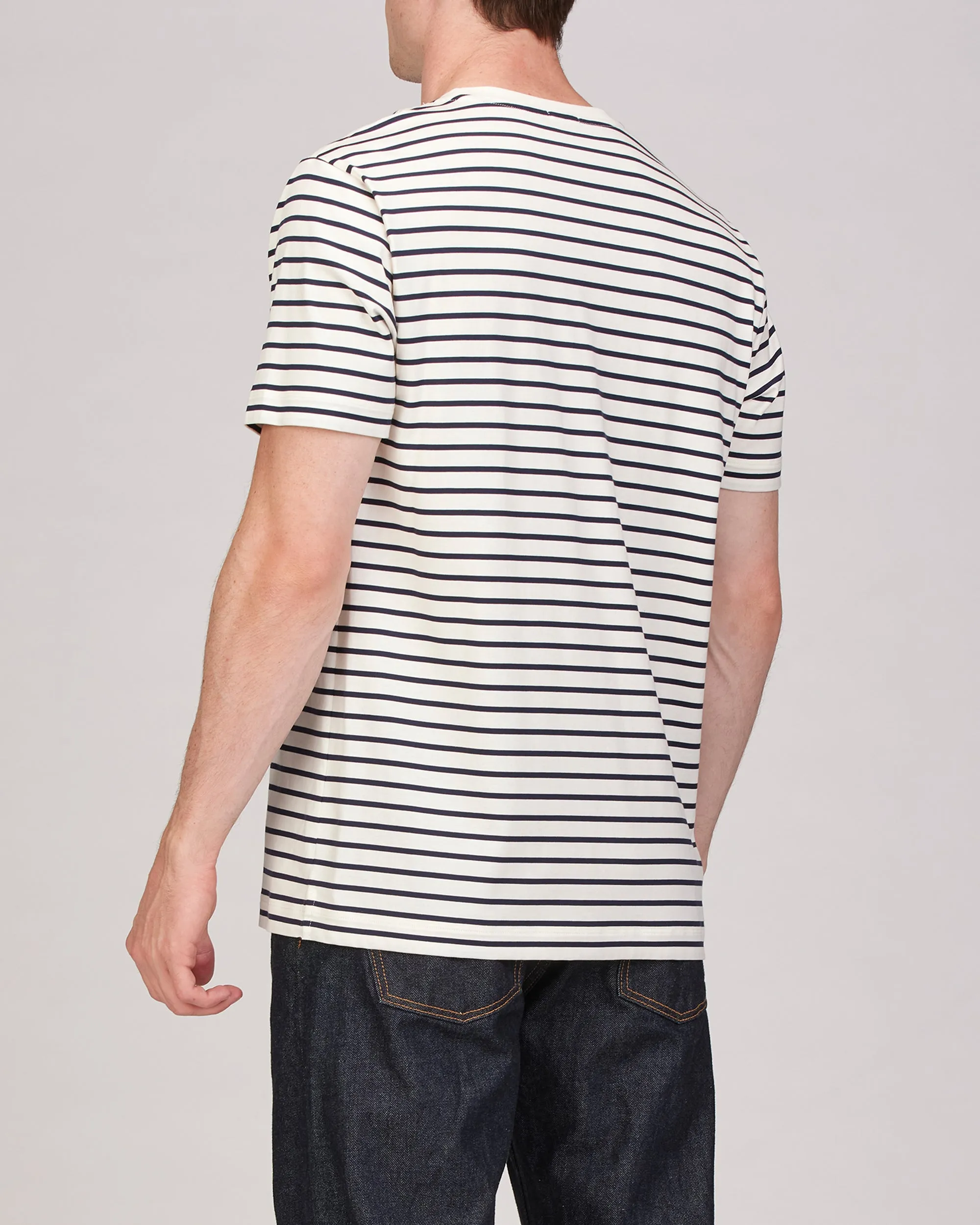 Henri Short Sleeve Striped Classic T-Shirt