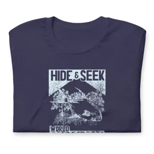 Hide & Seek lt blue graphic SS