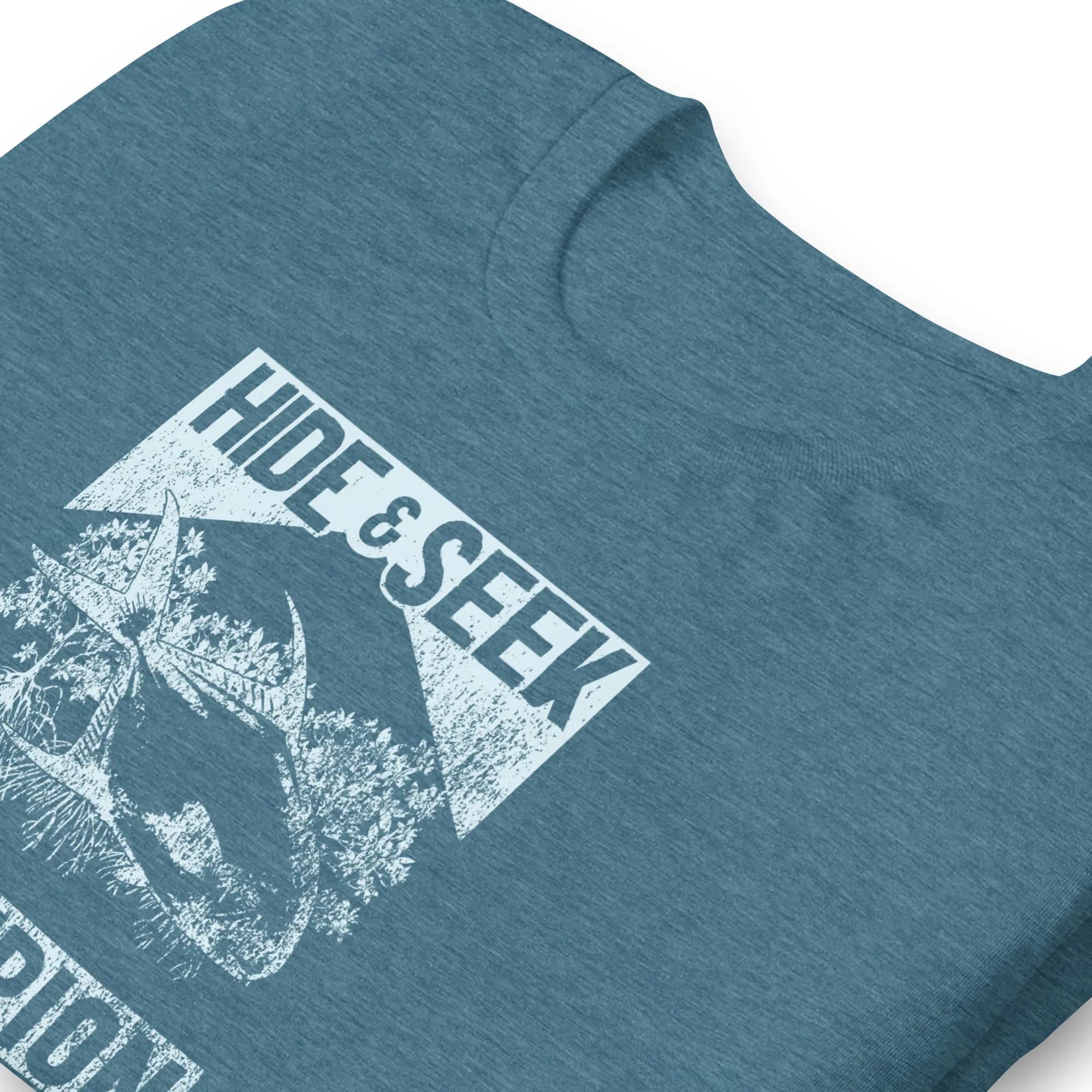 Hide & Seek lt blue graphic SS