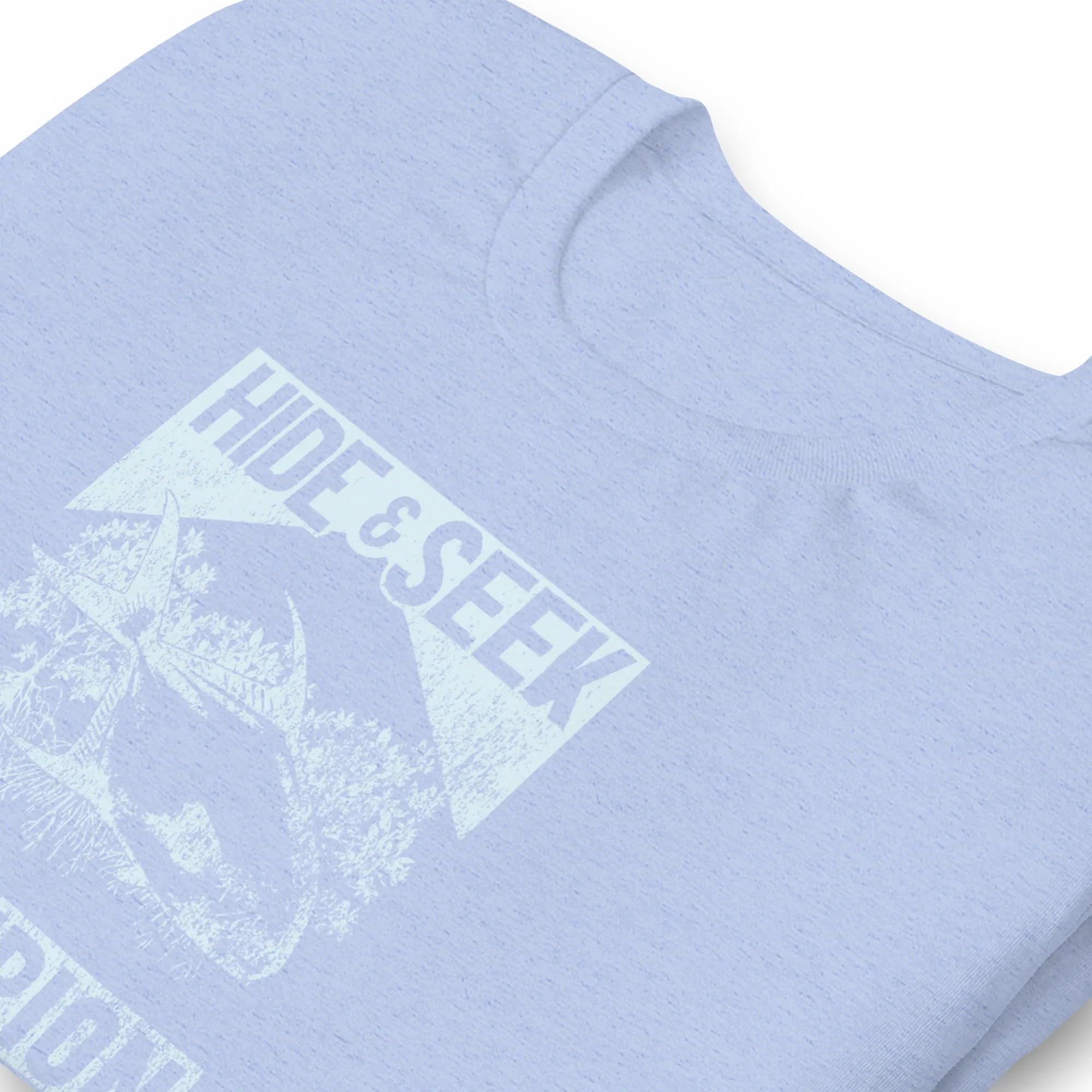 Hide & Seek lt blue graphic SS