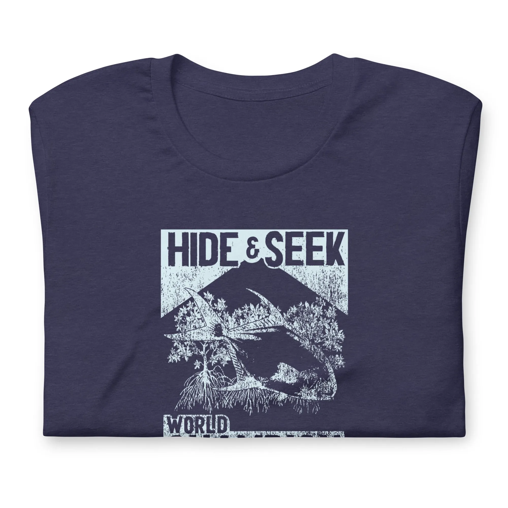Hide & Seek lt blue graphic SS