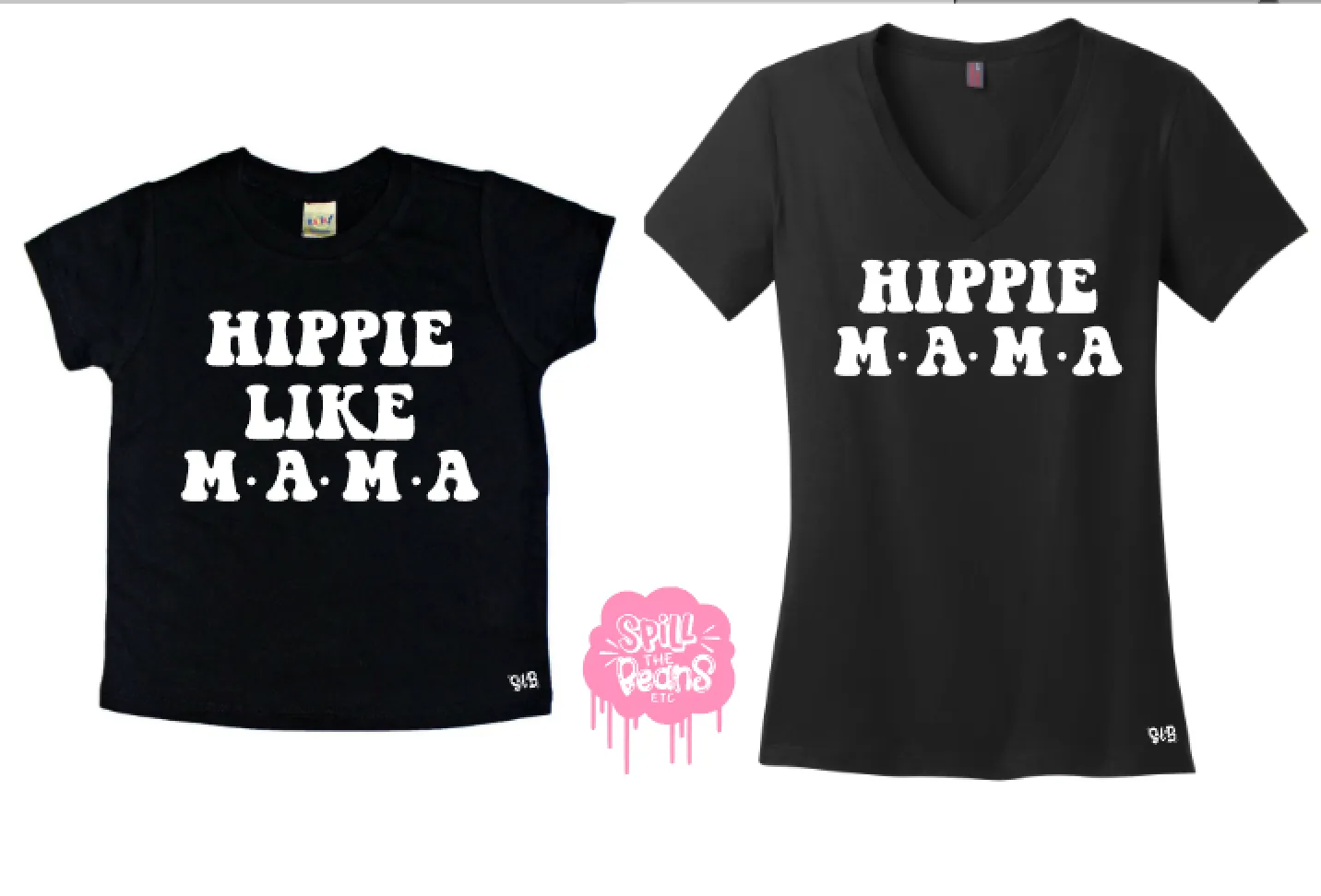 Hippie Mom   Kid Mommy and Me Set
