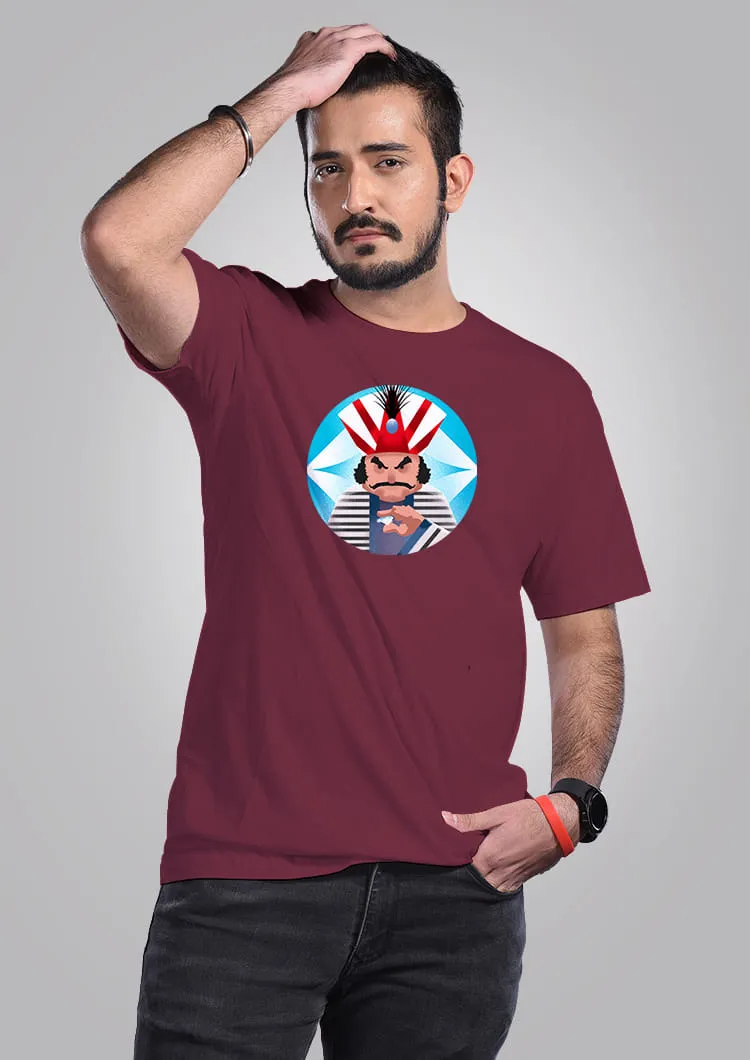 Hirak Raja Printed T-Shirts For Men