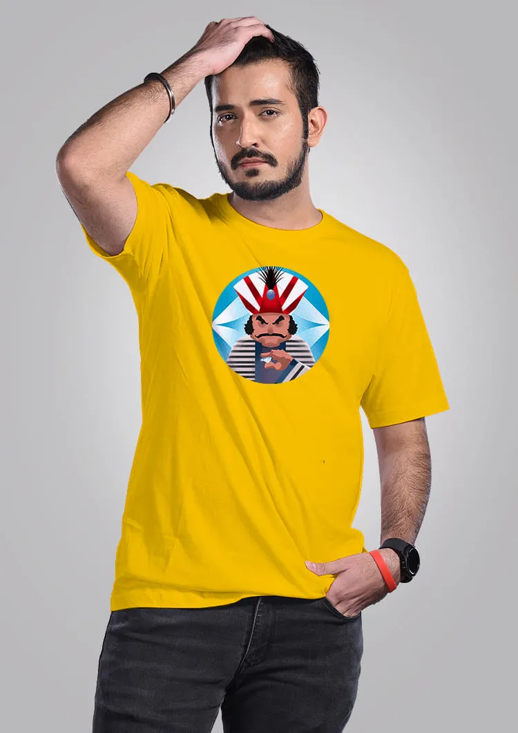 Hirak Raja Printed T-Shirts For Men