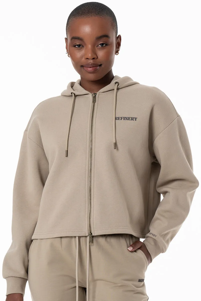 Hoodie _ 155801 _ Stone