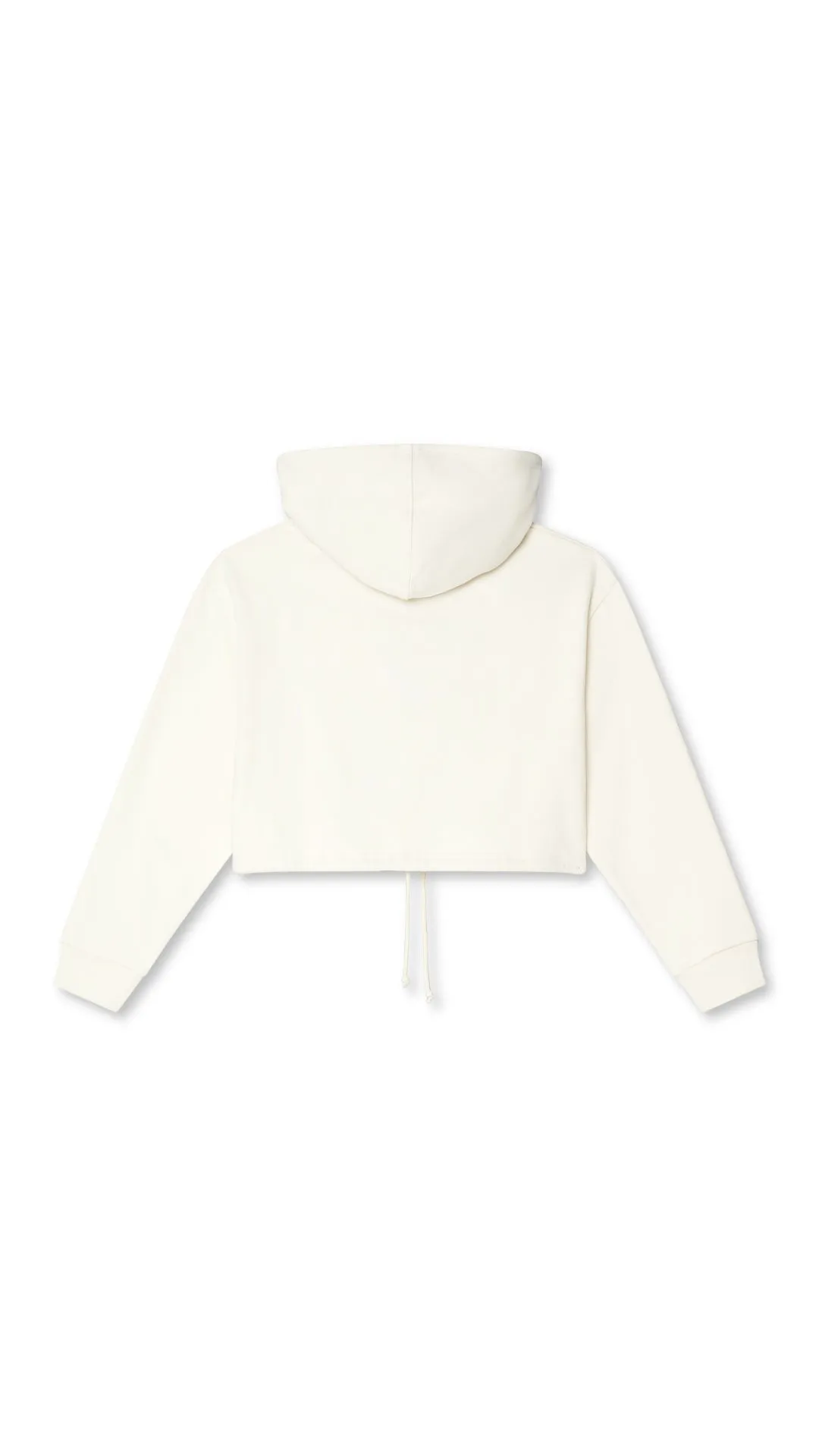 HOODIE MUJER HEART CREMA