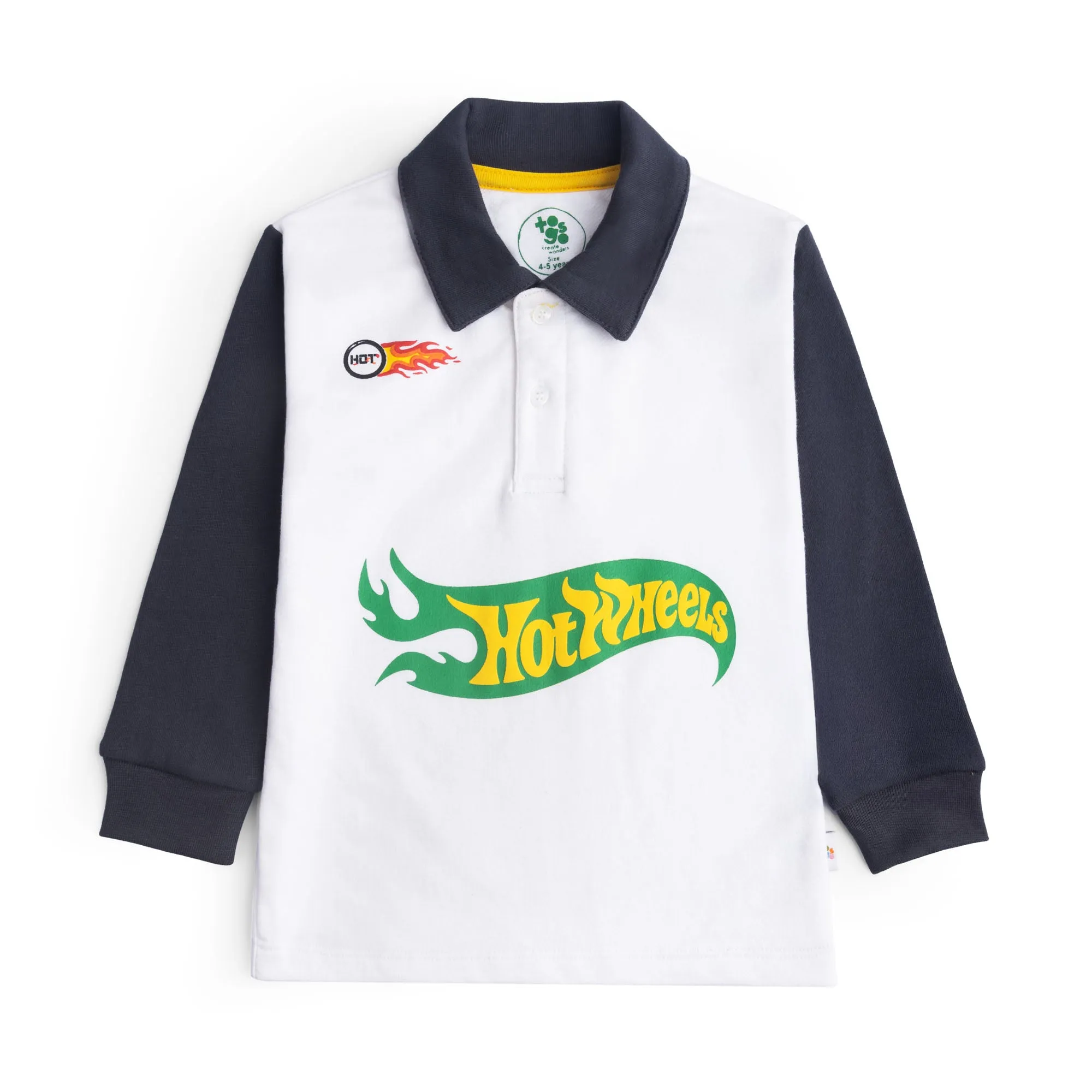 Hot Wheels Terry Graphic Polo