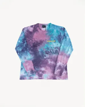 Howlin' Tie Dye T-Shirt Long Sleeve - Night Mix