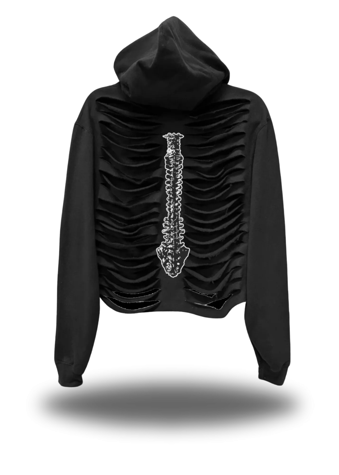 IDGAF CROP HOODIE