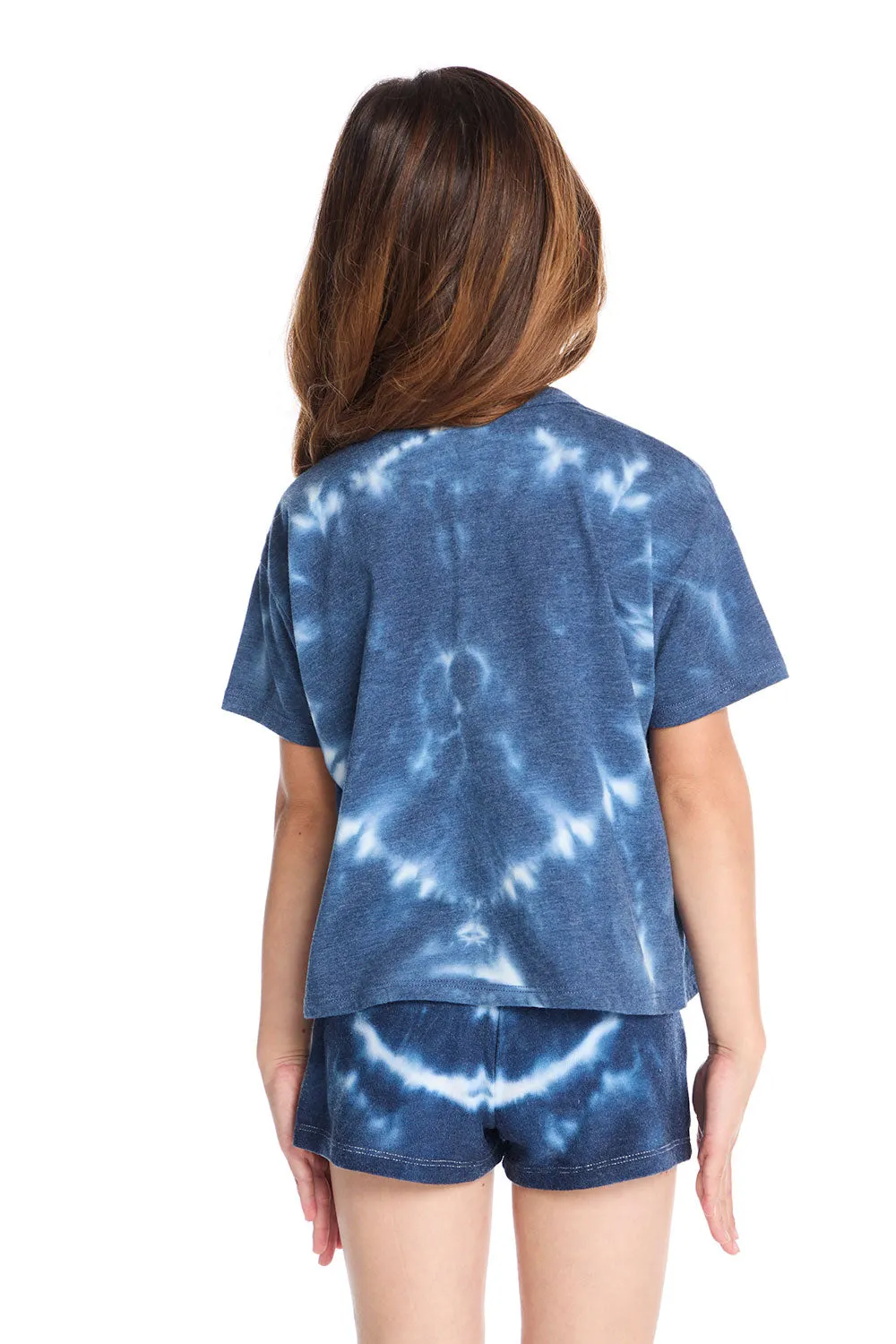 Indigo Heart Tie Dye T-Shirt