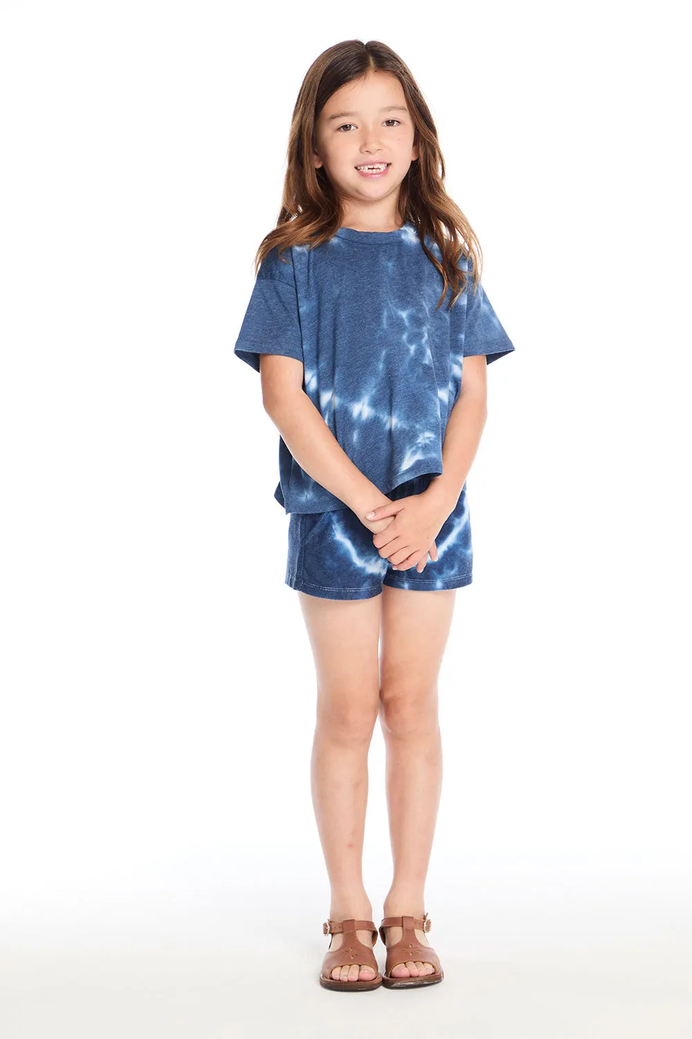 Indigo Heart Tie Dye T-Shirt