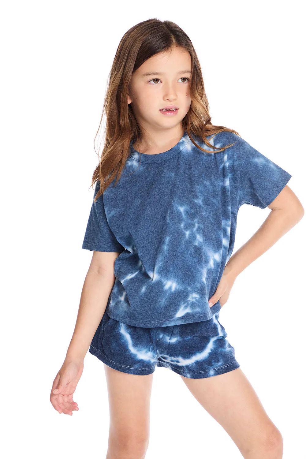 Indigo Heart Tie Dye T-Shirt