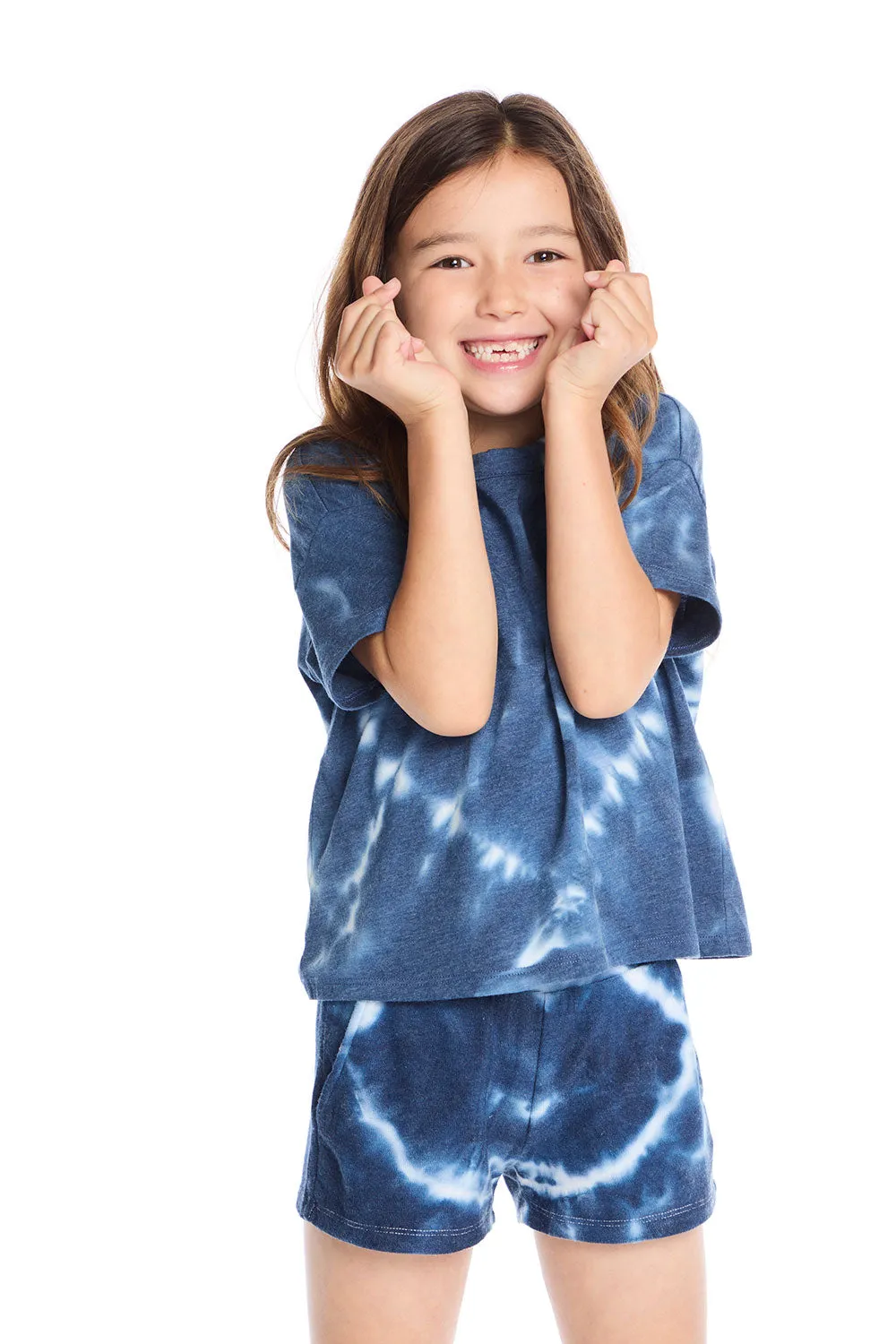 Indigo Heart Tie Dye T-Shirt