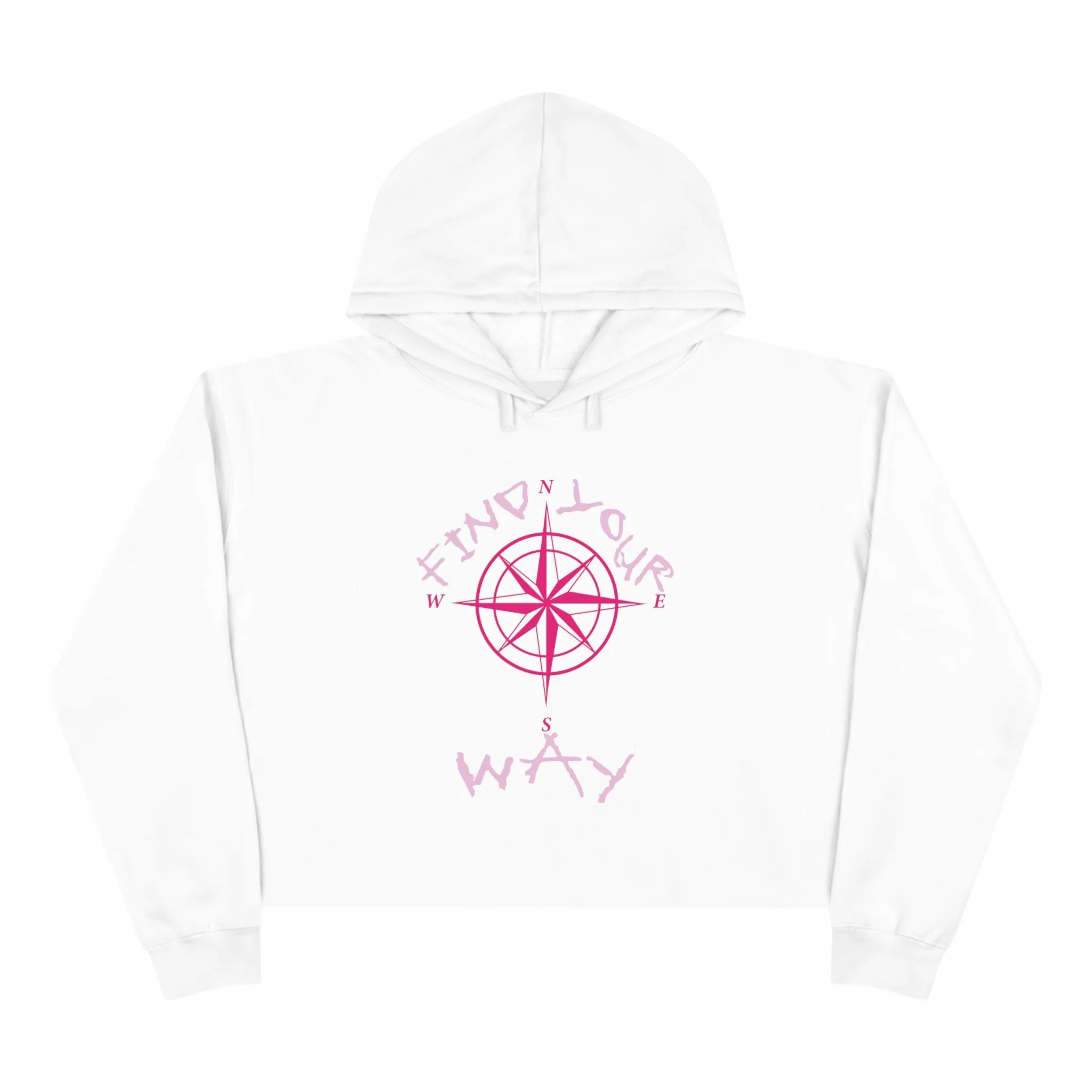 IR Find Your Way Crop Hoodie (POD)