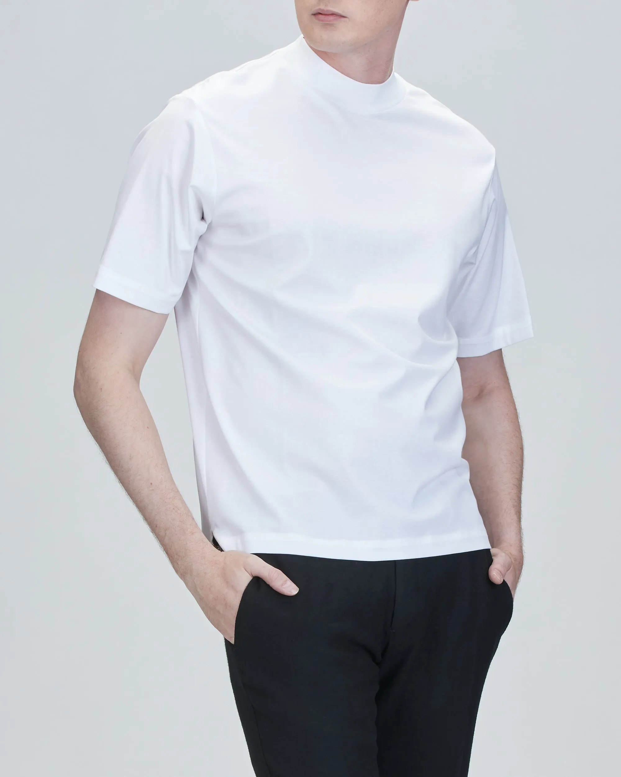 Jacob Mock Neck T-Shirt