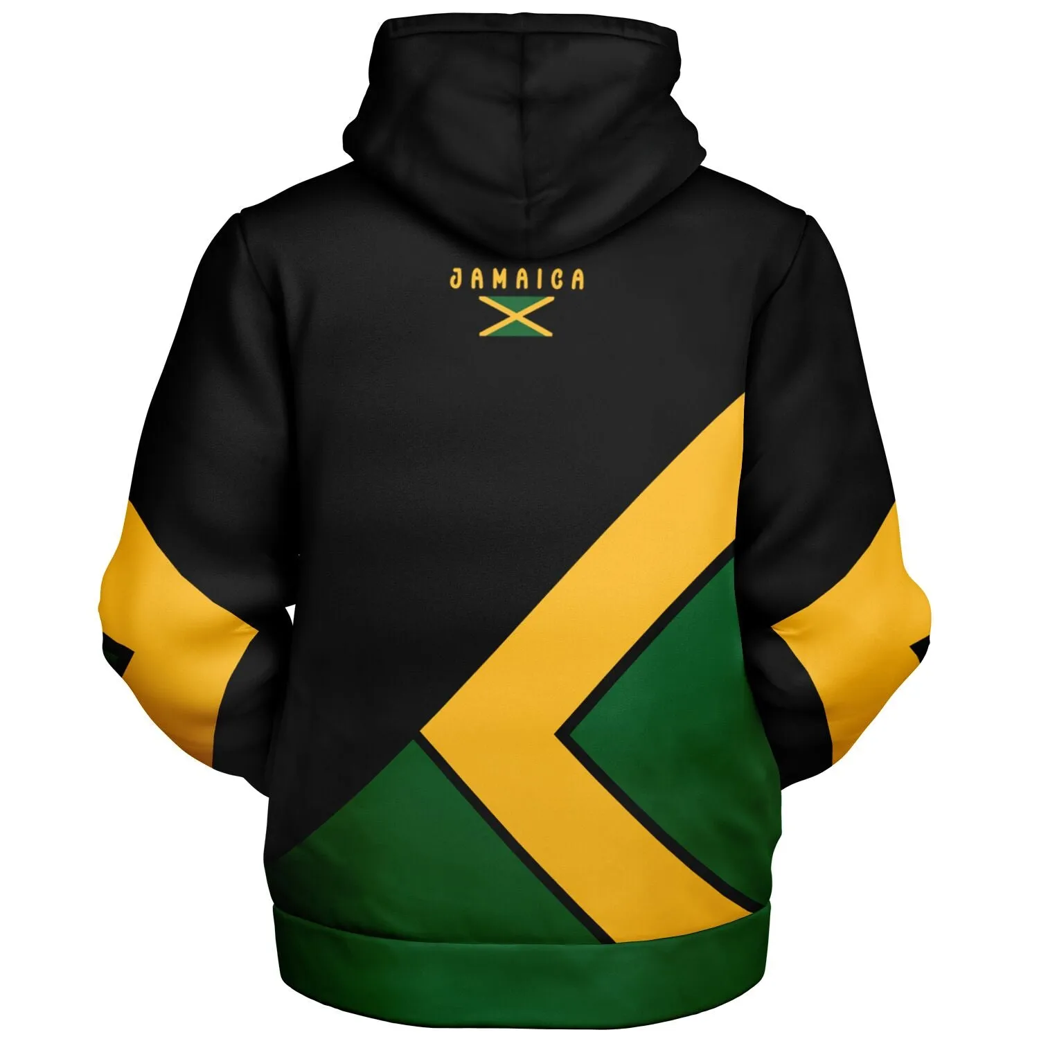 Jamaica Fleece Lined Zip Up Hoodie
