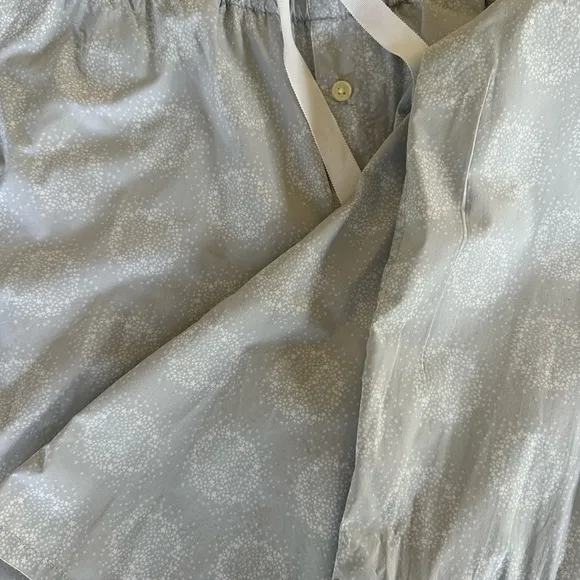 J.CREW Light Blue long sleeve Pajama Set size Small