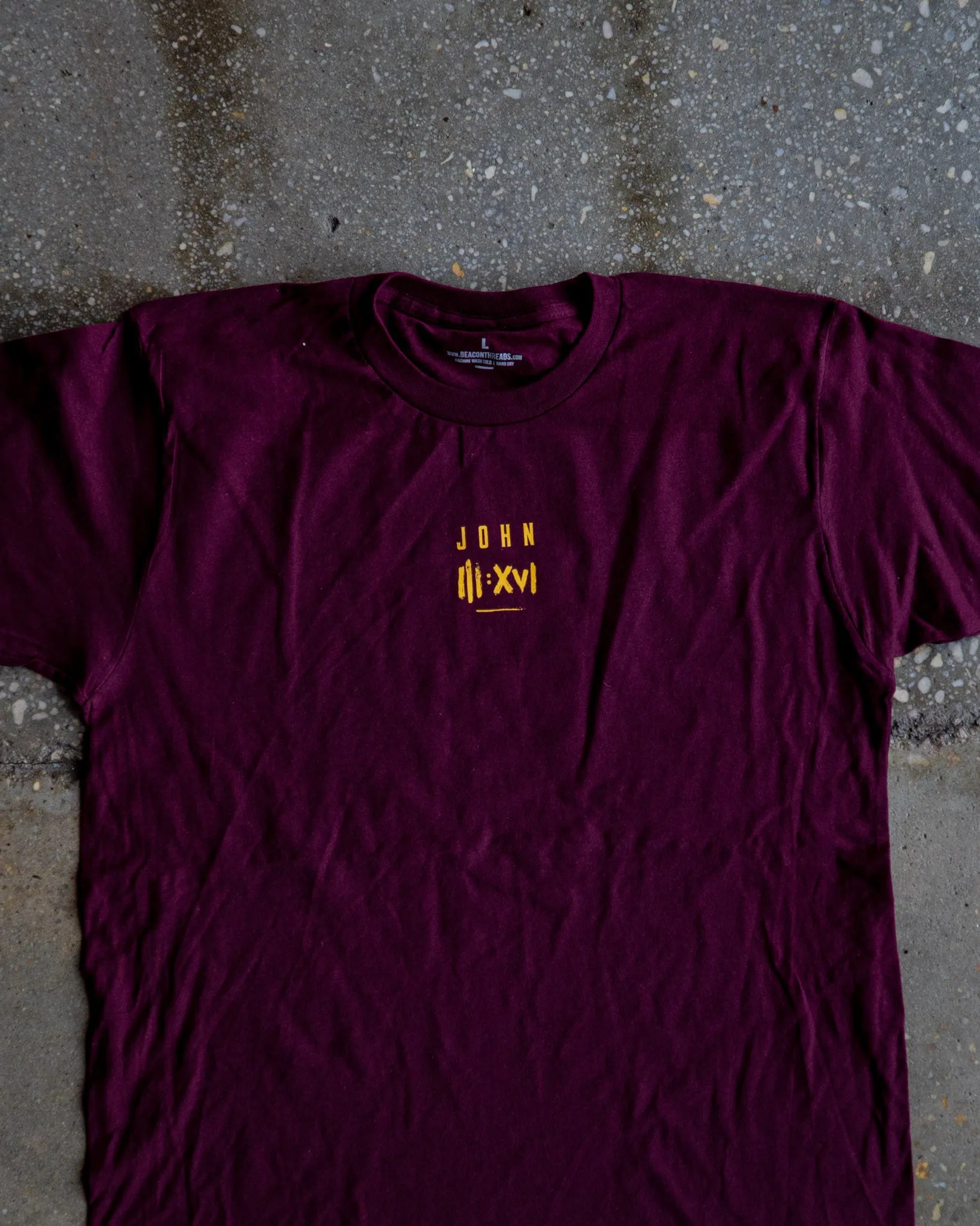 John 3:16 Adult Box T-shirt