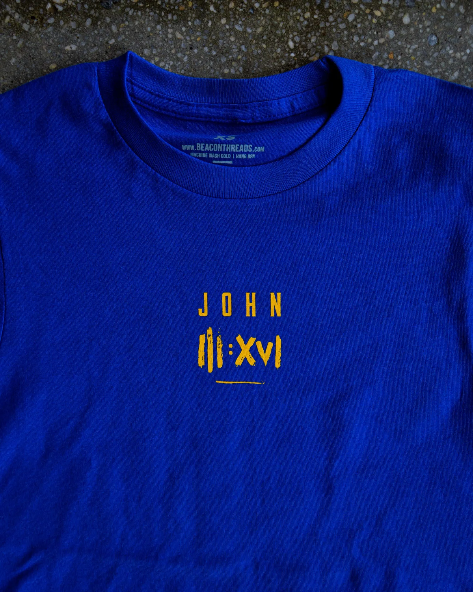 John 3:16 Adult Box T-shirt