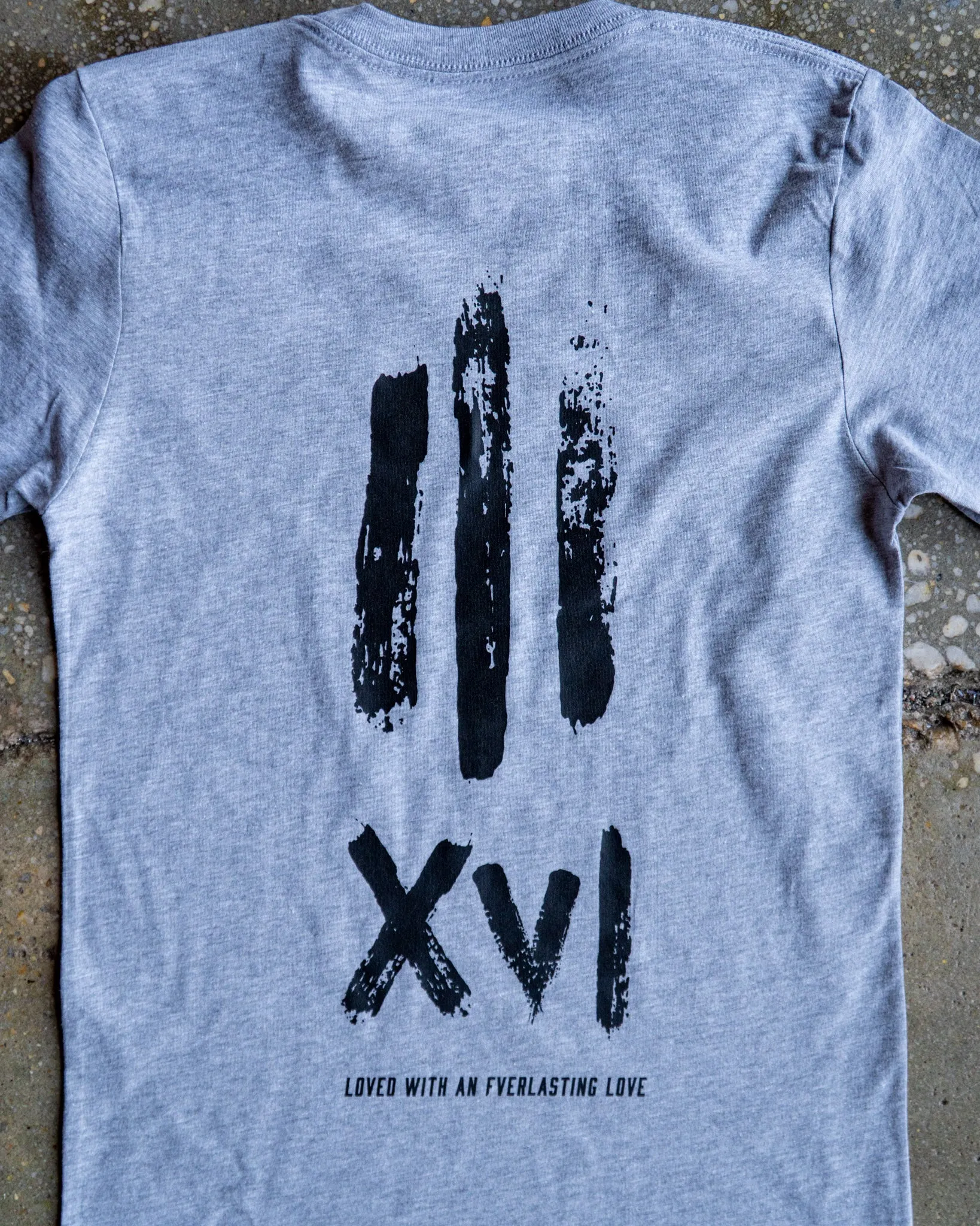 John 3:16 Adult Box T-shirt