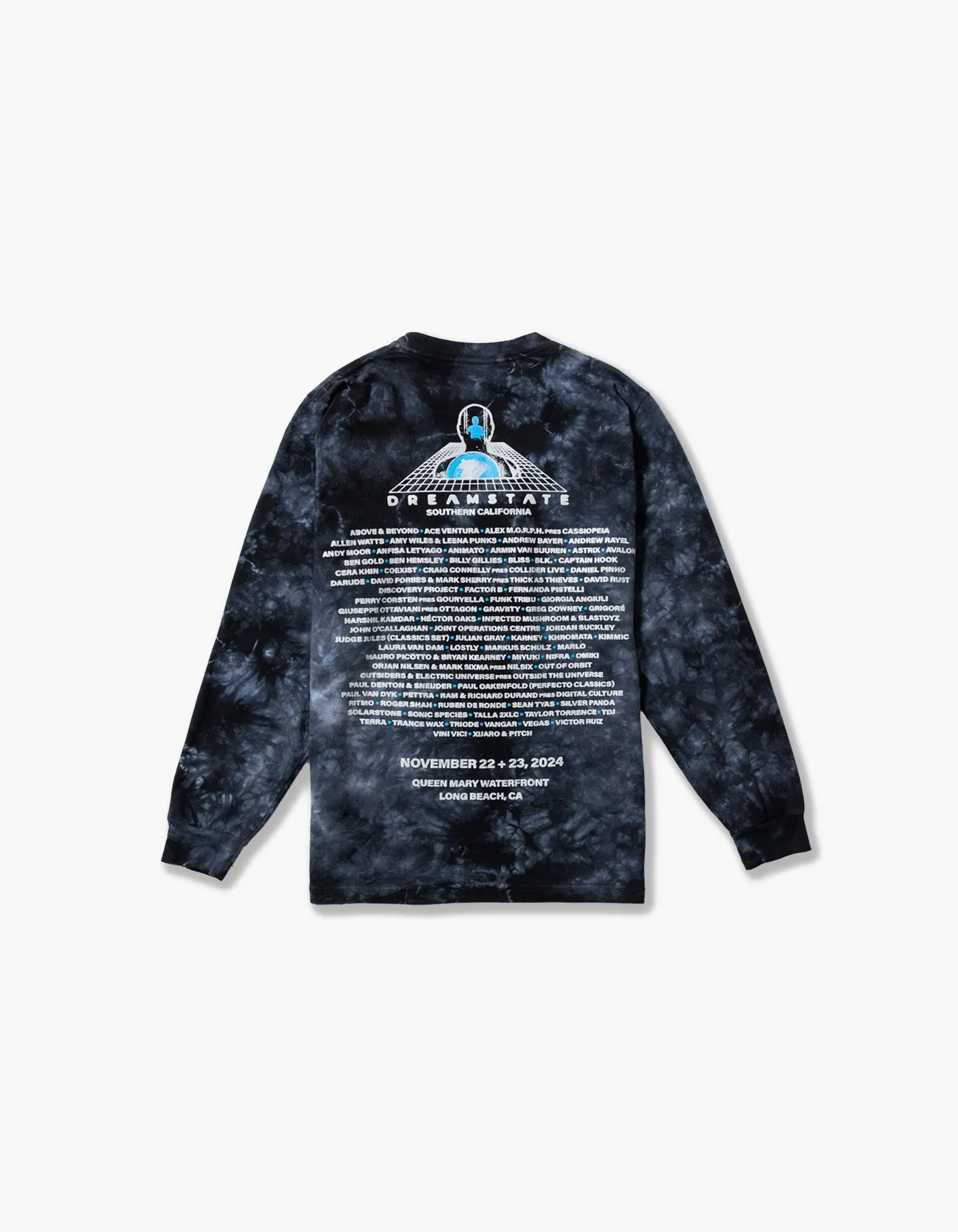 Journey Lineup Tie Dye L/S Tee