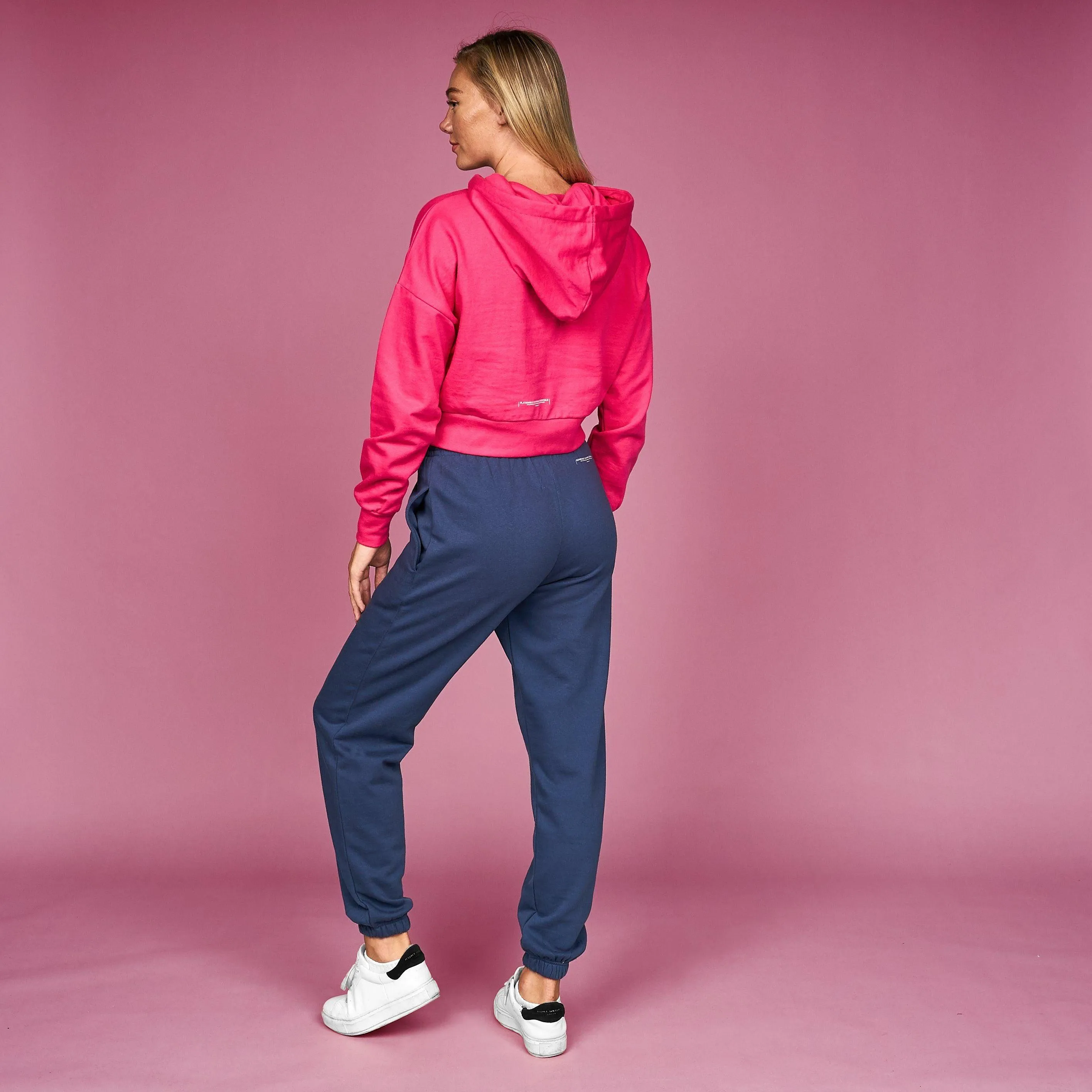 Juice Ladies Danica Crop Hoodie Magenta