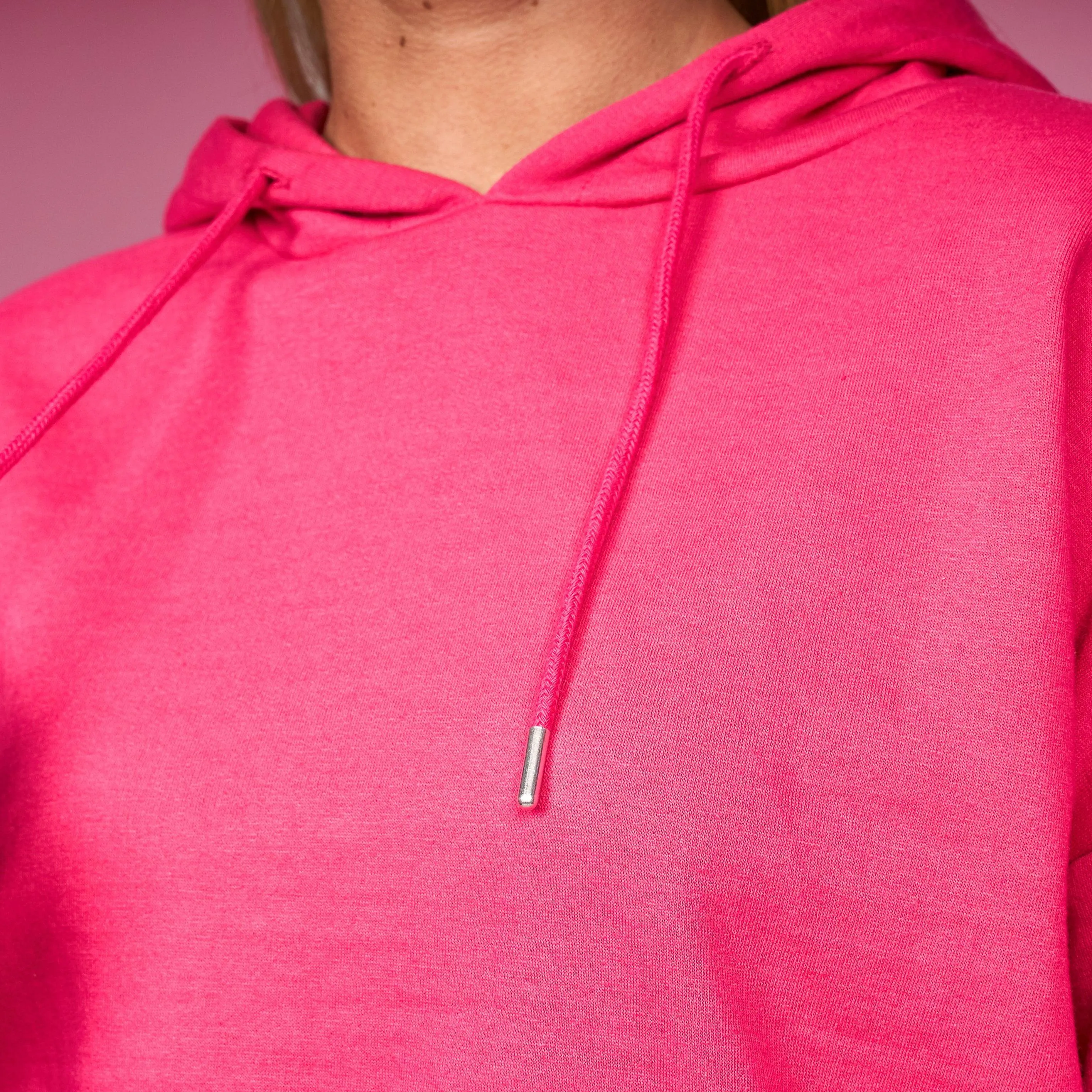Juice Ladies Danica Crop Hoodie Magenta