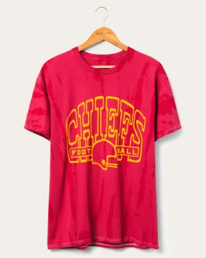 Kansas City Chiefs Tie Dye Short Sleeve Tee