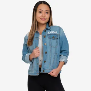 Kansas Jayhawks Womens Denim Days Jacket