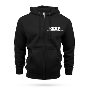 KEEP HAMMERING HEAVYWEIGHT ZIP UP HOODIE