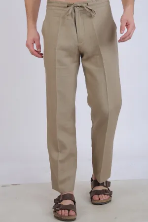 Khakhi Drawstring Pants