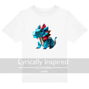 Kids Origami Dino T Shirt