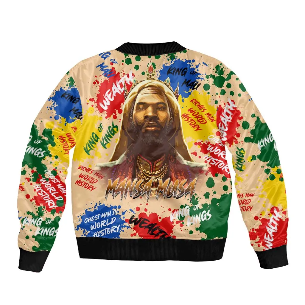 King Of Kings Mansa Musa Bomber Jacket DT02